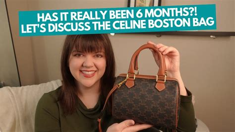 CELINE SMALL BOSTON BAG REVIEW 